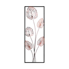 Wallity Strawberry 2 Escultura de pared de metal multicolor